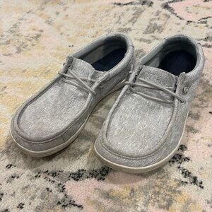 WHITIN Women’s Transitional Barefoot Shoes - Chambray Grey, Size 7.5 🦶🩶